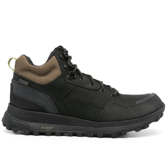 Clarks - ATL Trek Hi GTX Leather Boots - Premium Waterproof Protection - Women - Black