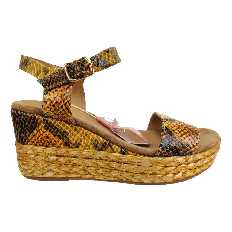 Alma En Pena - Vegan Leather Sandal - Ethical Chic - Multicolour