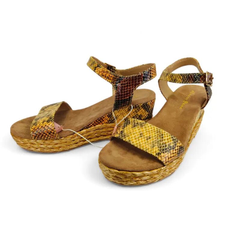 Alma En Pena - Vegan Leather Sandal - Ethical Chic - Multicolour