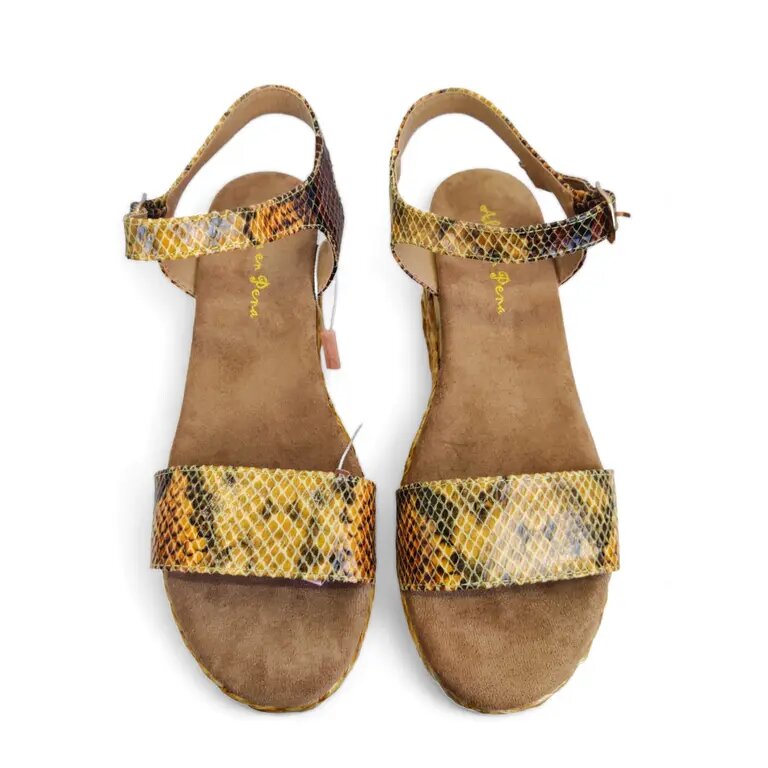 Alma En Pena - Vegan Leather Sandal - Ethical Chic - Multicolour